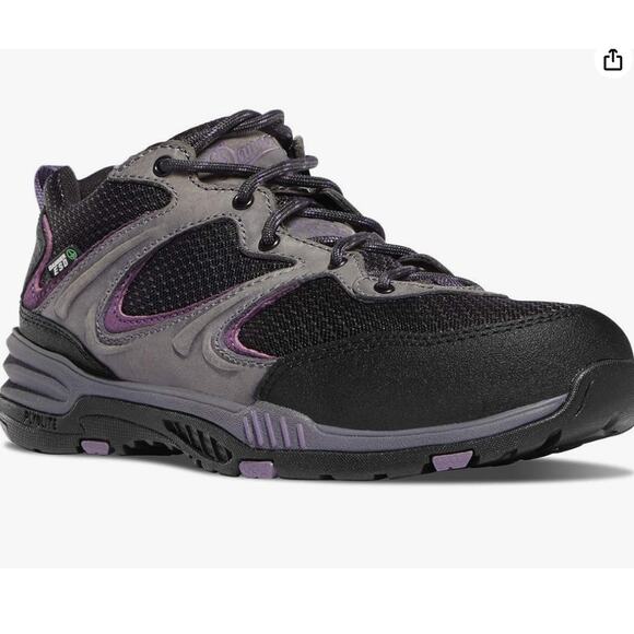 (8) NWT $130 Danner Springfield Low 3" NMT Ankle Hiking Boot Gray/Lavender - Picture 1 of 11
